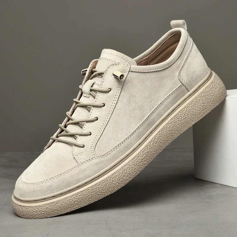 Men's Low-Top Sneakers with Cushioned Comfort and Grippy Sole