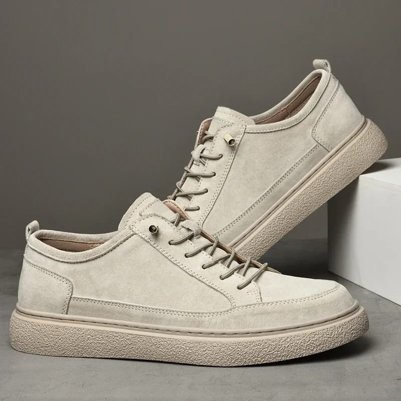 Men's Low-Top Sneakers with Cushioned Comfort and Grippy Sole