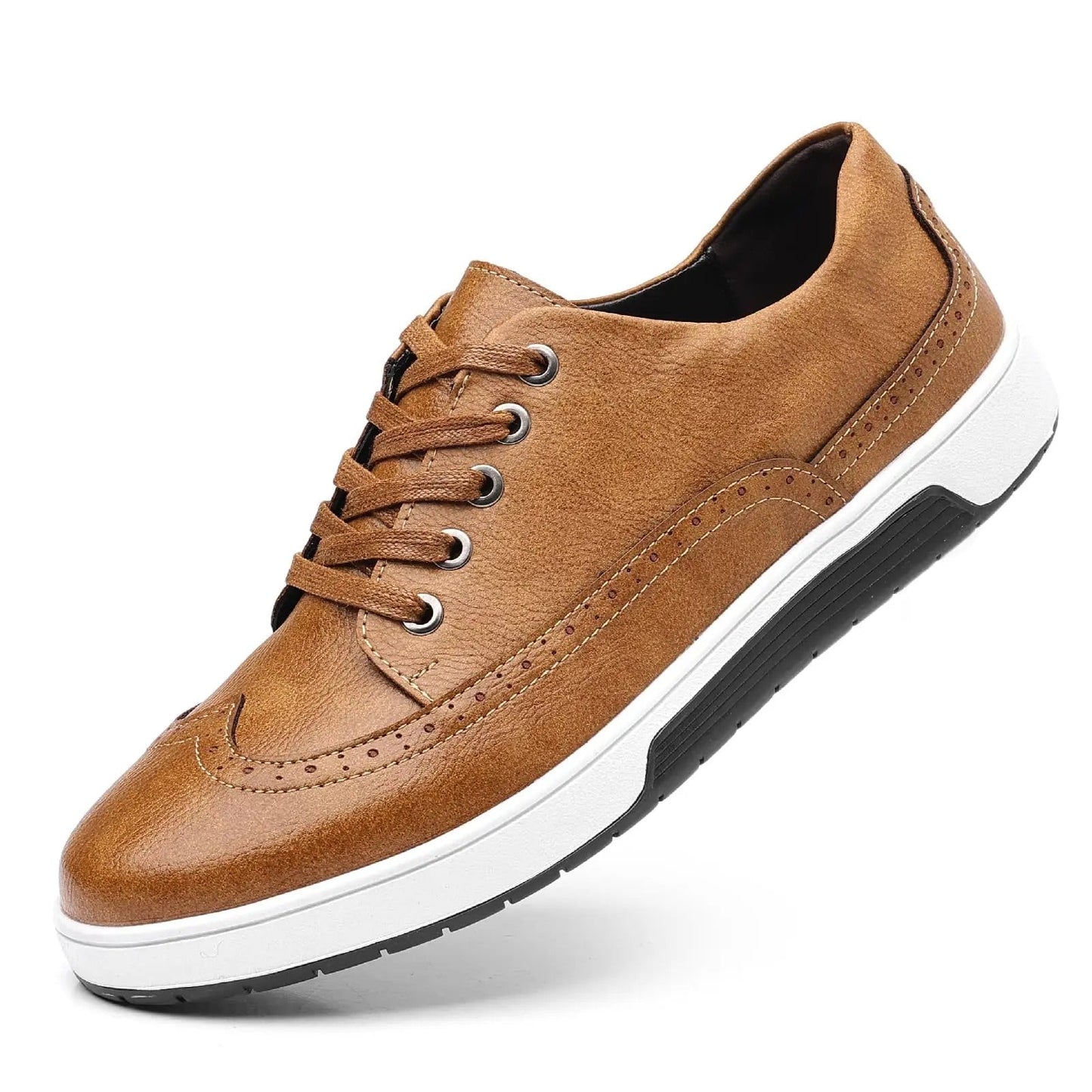 Brogue-Style Comfort Sneakers for Men