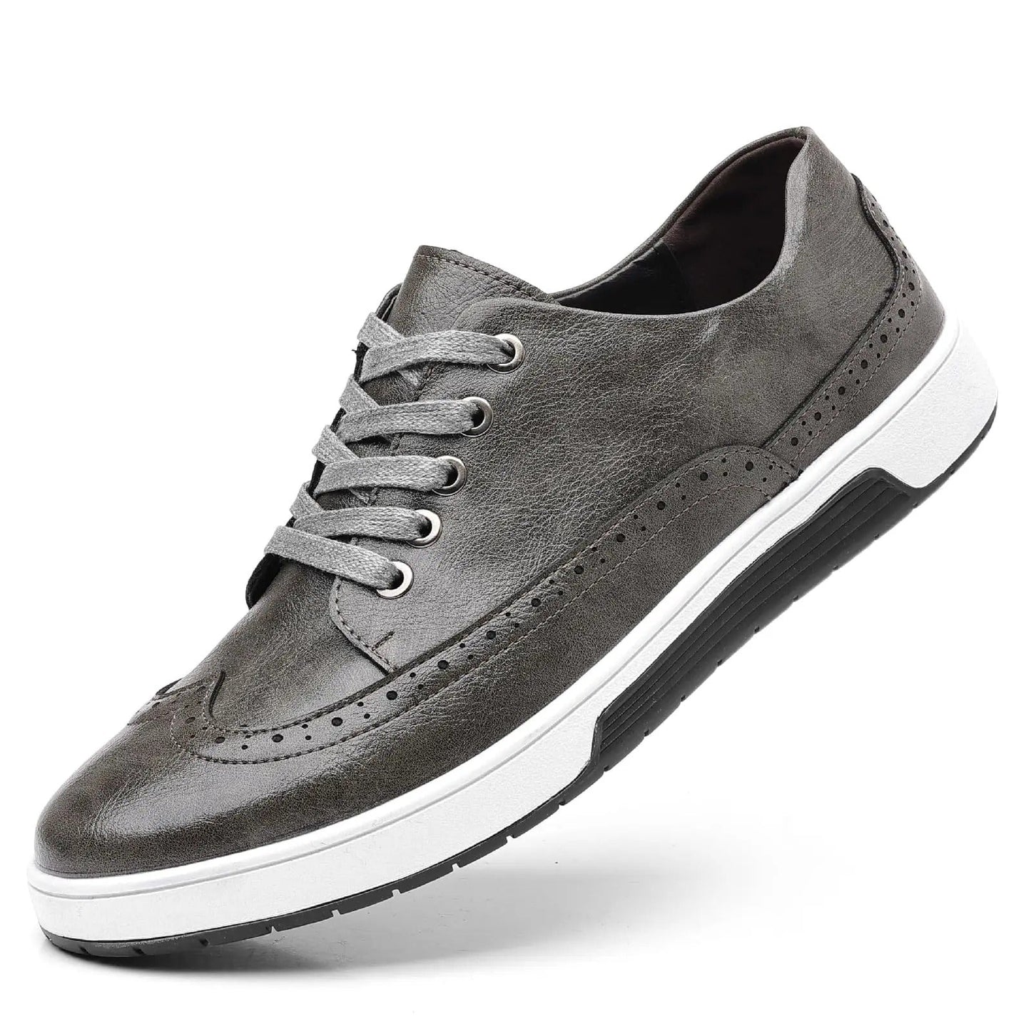 Brogue-Style Comfort Sneakers for Men