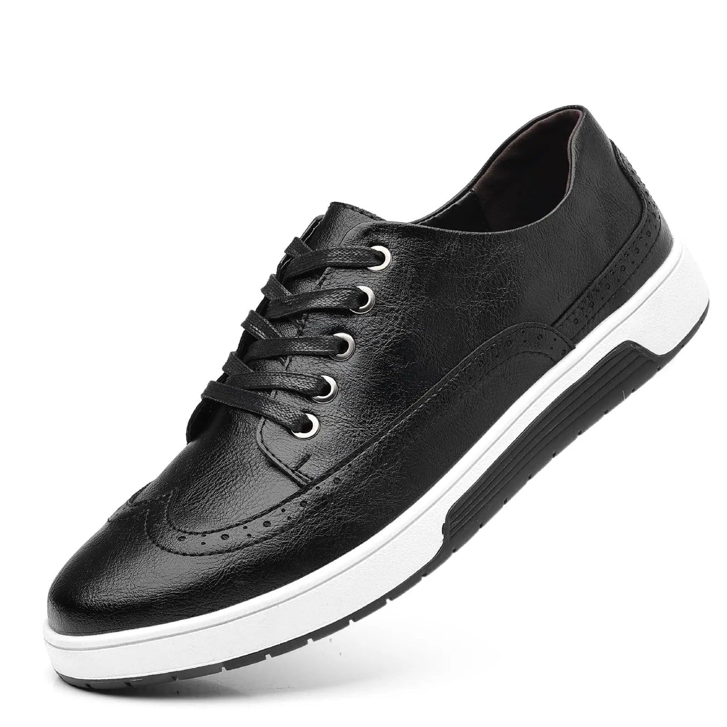Brogue-Style Comfort Sneakers for Men