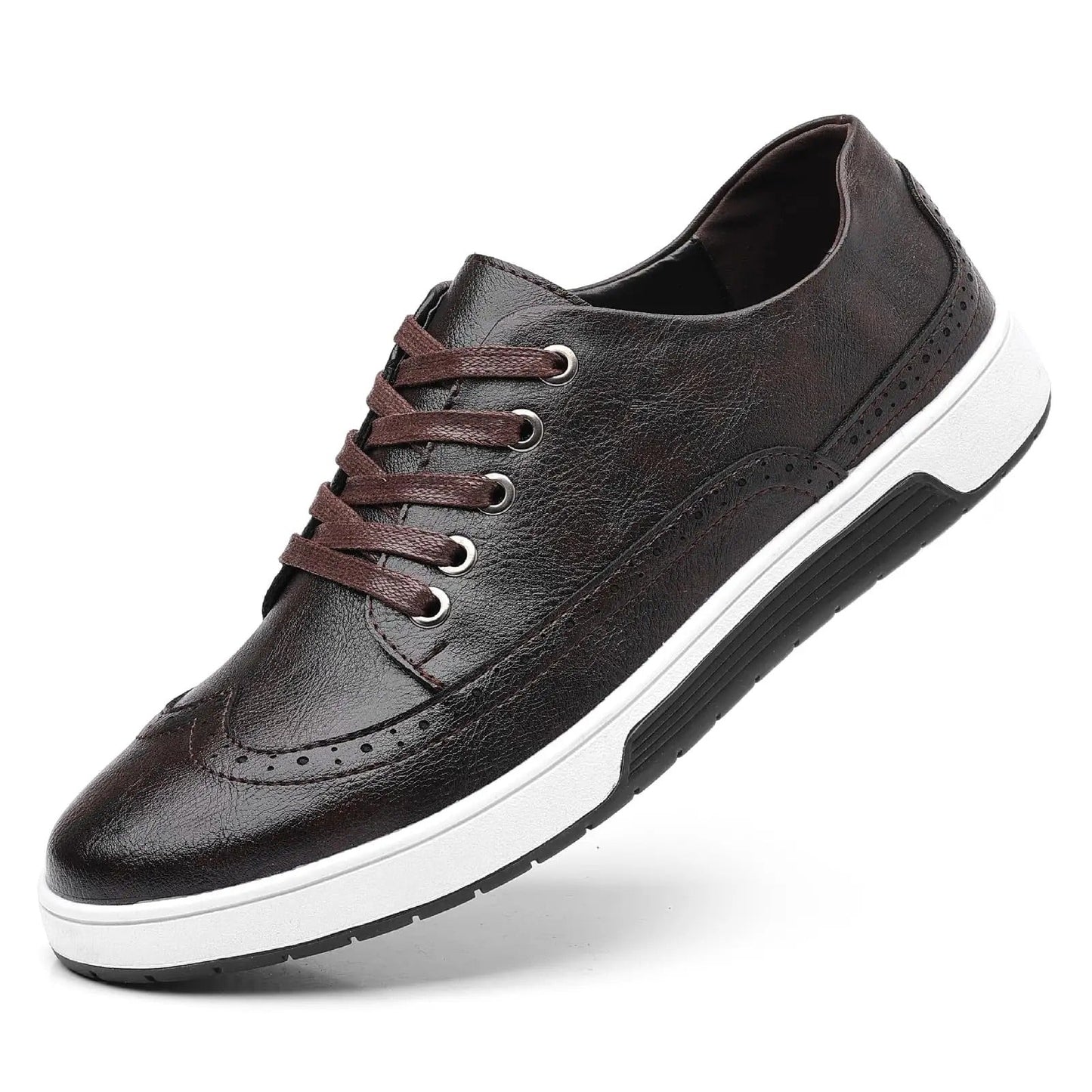 Brogue-Style Comfort Sneakers for Men