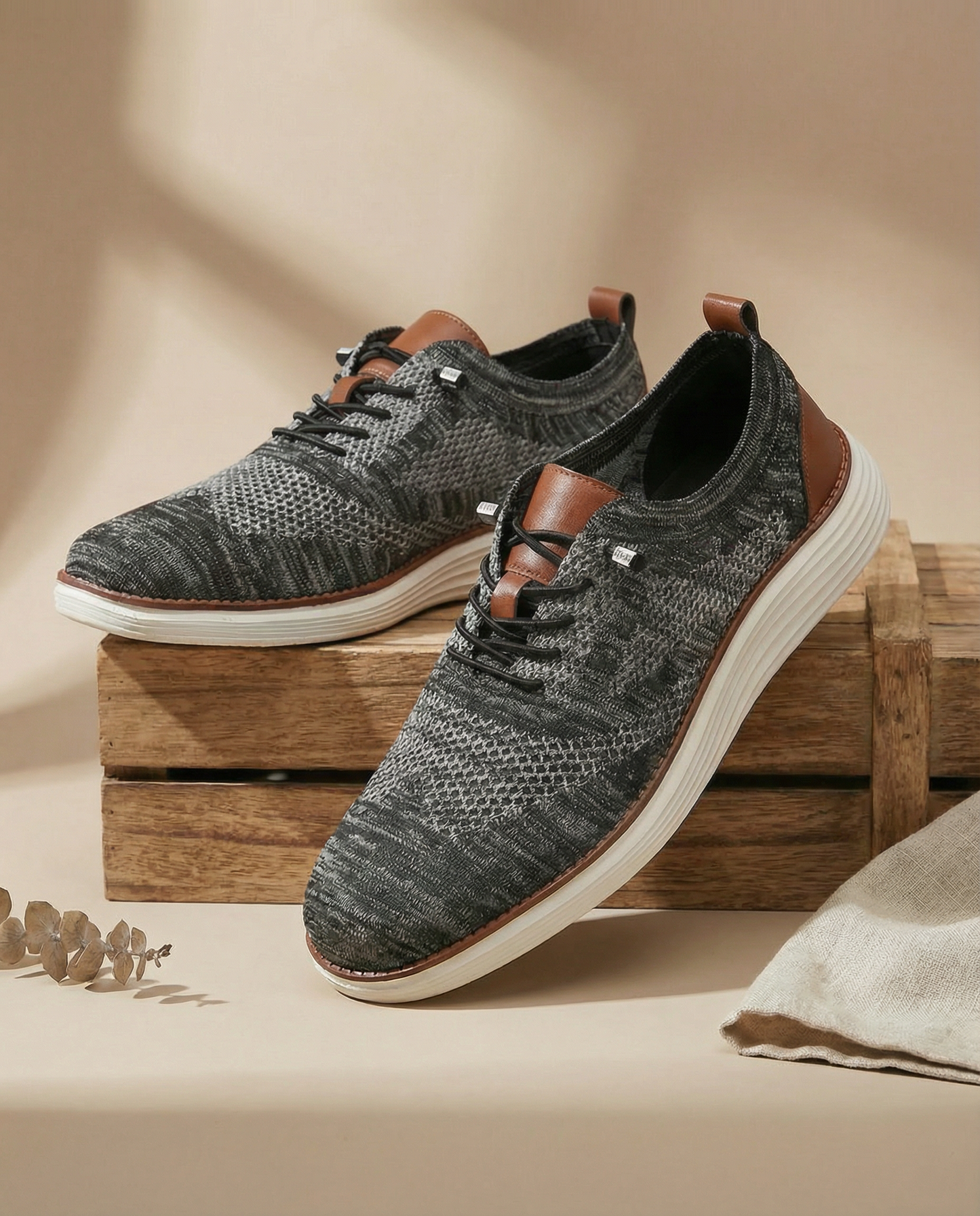 Men's Lightweight Urban Knit Comfort Shoes