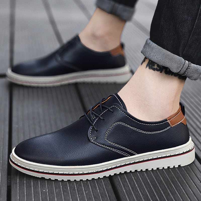 Men's Modern Lace-Up Urban Loafers