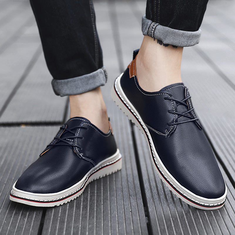 Men's Modern Lace-Up Urban Loafers