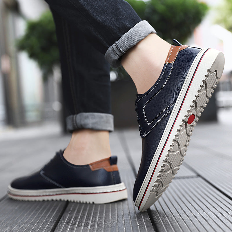 Men's Modern Lace-Up Urban Loafers