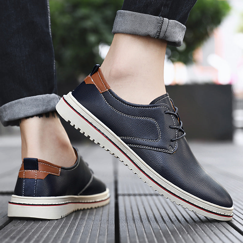 Men's Modern Lace-Up Urban Loafers