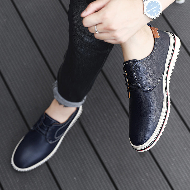 Men's Modern Lace-Up Urban Loafers