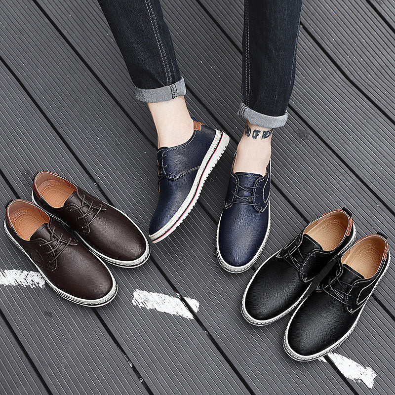 Men's Modern Lace-Up Urban Loafers