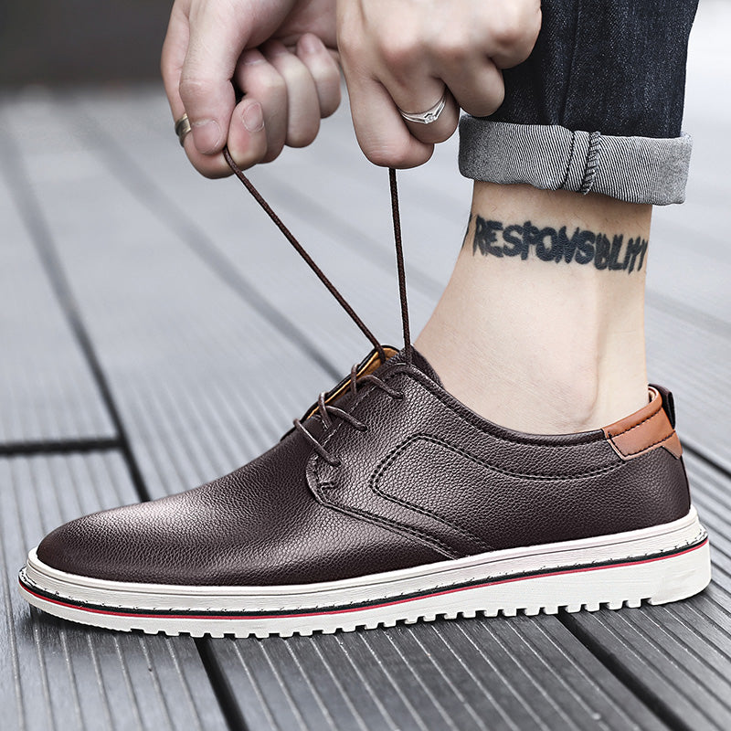 Men's Modern Lace-Up Urban Loafers