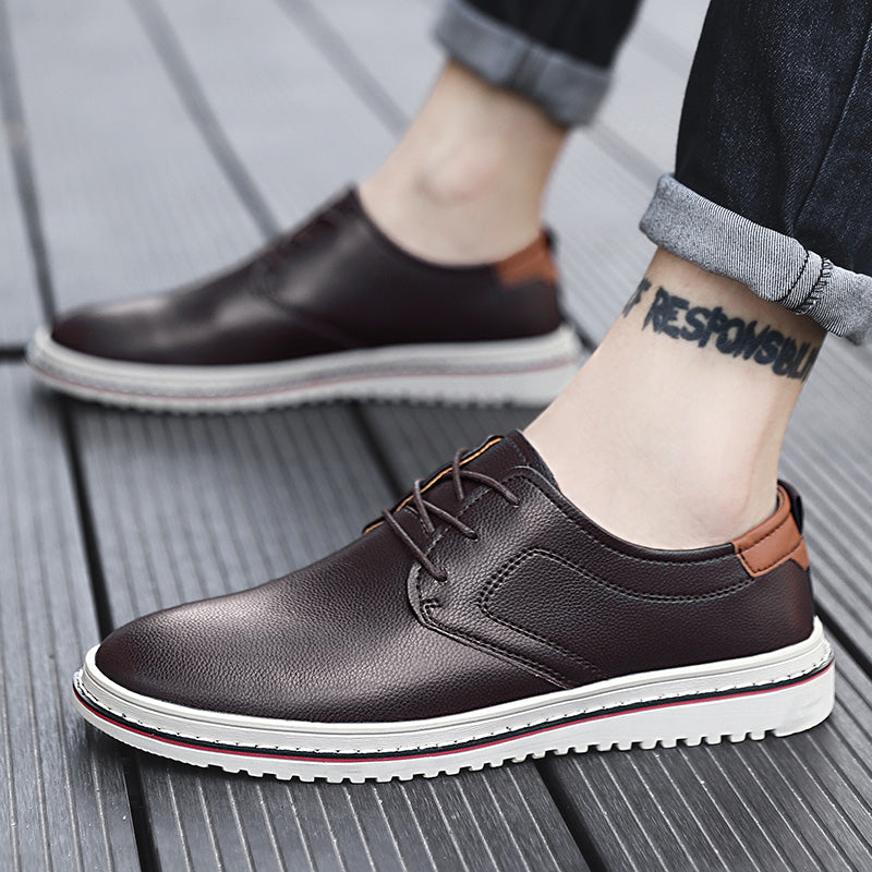 Men's Modern Lace-Up Urban Loafers