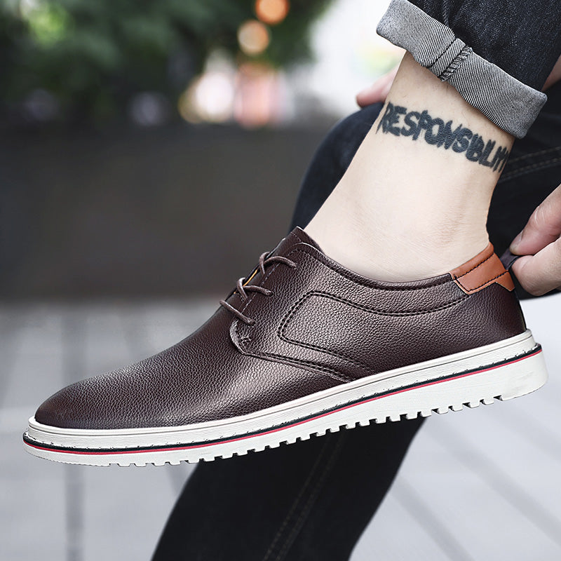 Men's Modern Lace-Up Urban Loafers