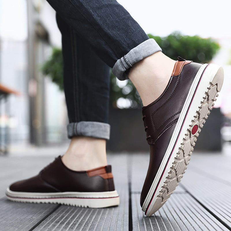 Men's Modern Lace-Up Urban Loafers