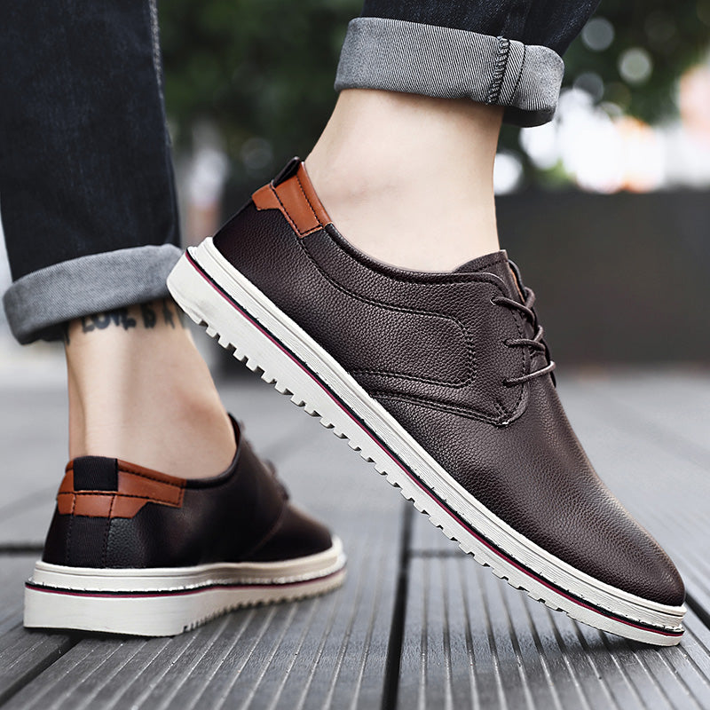 Men's Modern Lace-Up Urban Loafers
