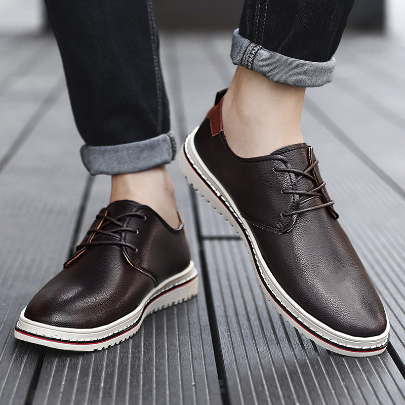 Men's Modern Lace-Up Urban Loafers