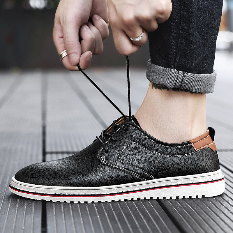 Men's Modern Lace-Up Urban Loafers