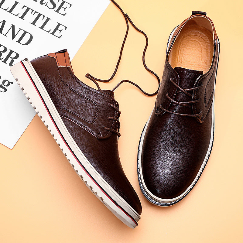 Men's Modern Lace-Up Urban Loafers