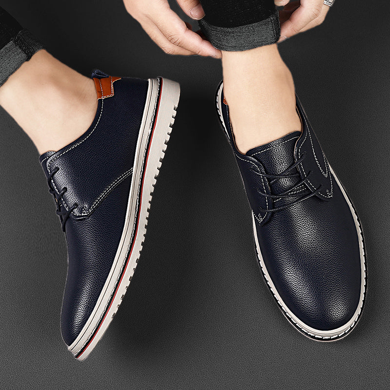 Men's Modern Lace-Up Urban Loafers