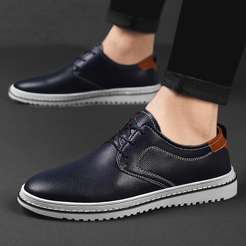 Men's Modern Lace-Up Urban Loafers
