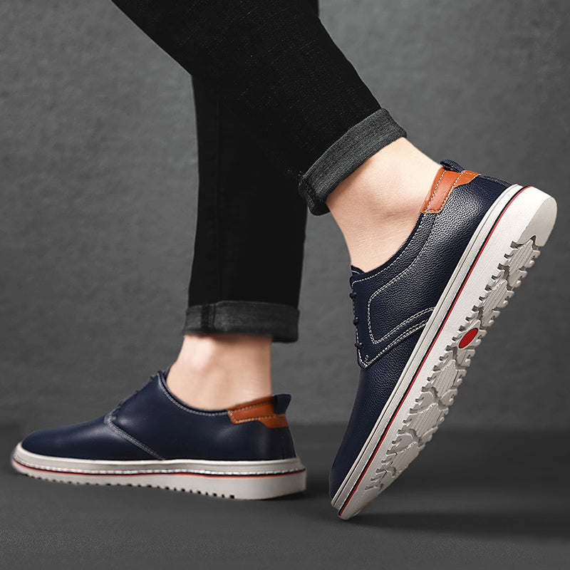 Men's Modern Lace-Up Urban Loafers
