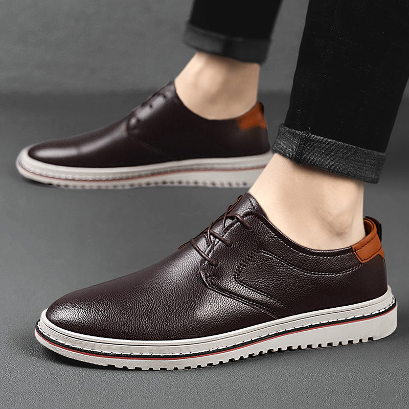 Men's Modern Lace-Up Urban Loafers