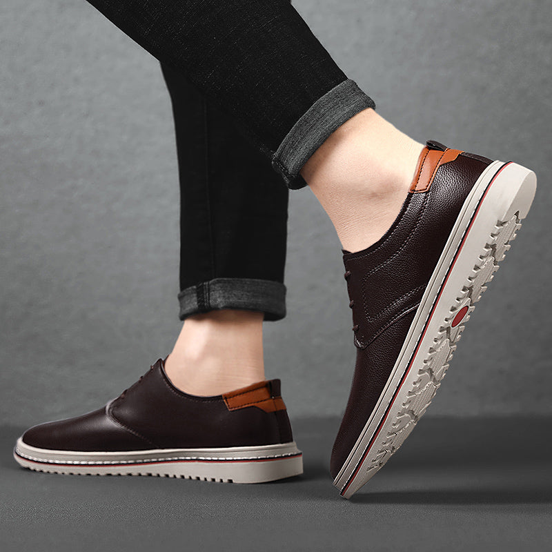 Men's Modern Lace-Up Urban Loafers