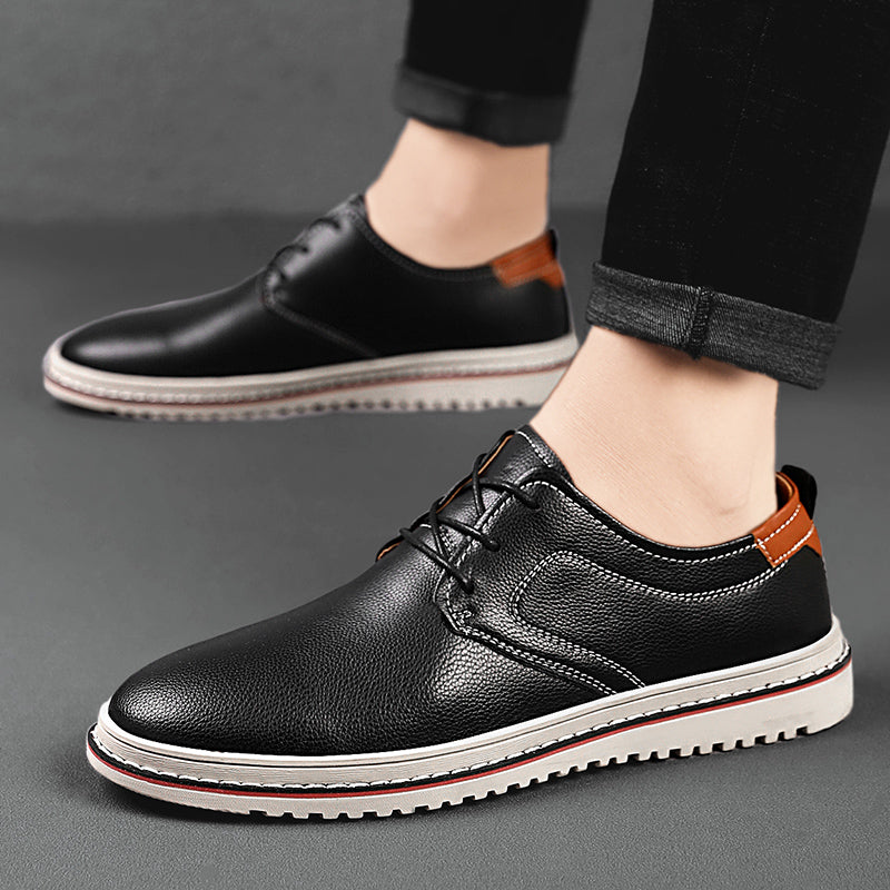 Men's Modern Lace-Up Urban Loafers