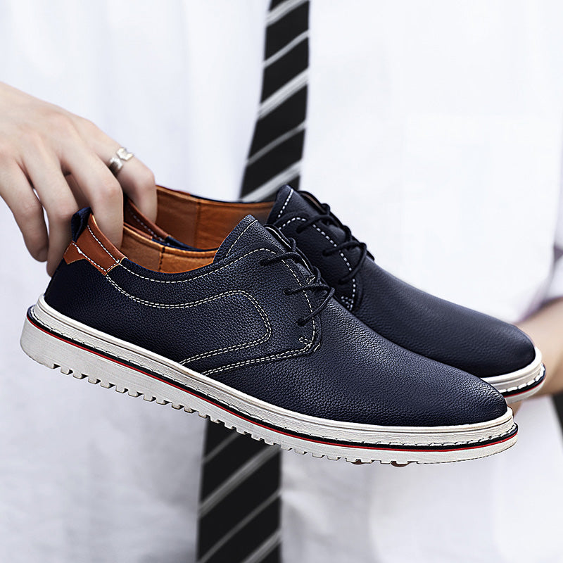 Men's Modern Lace-Up Urban Loafers