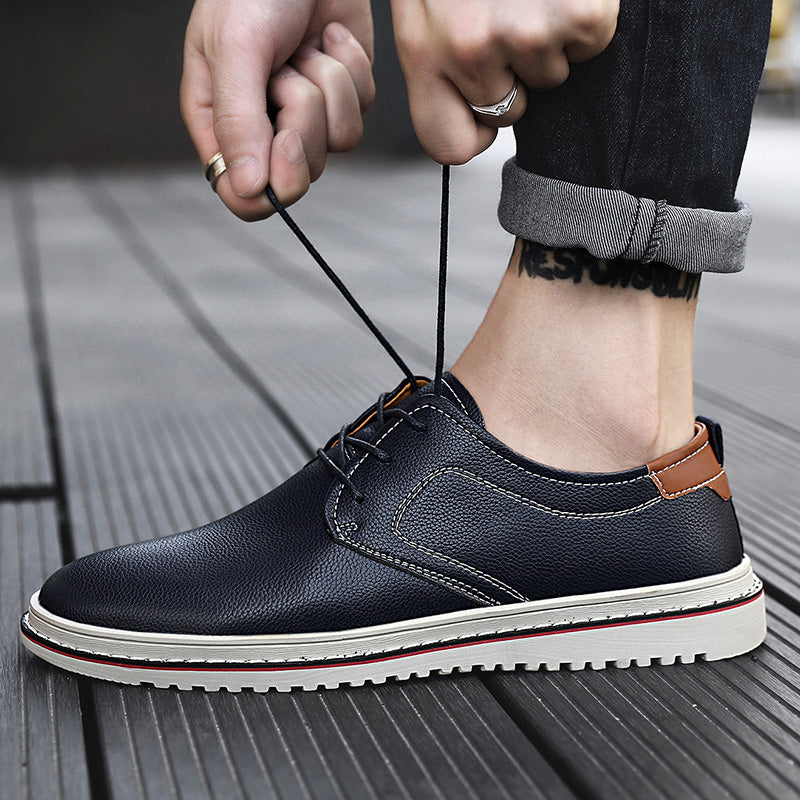 Men's Modern Lace-Up Urban Loafers