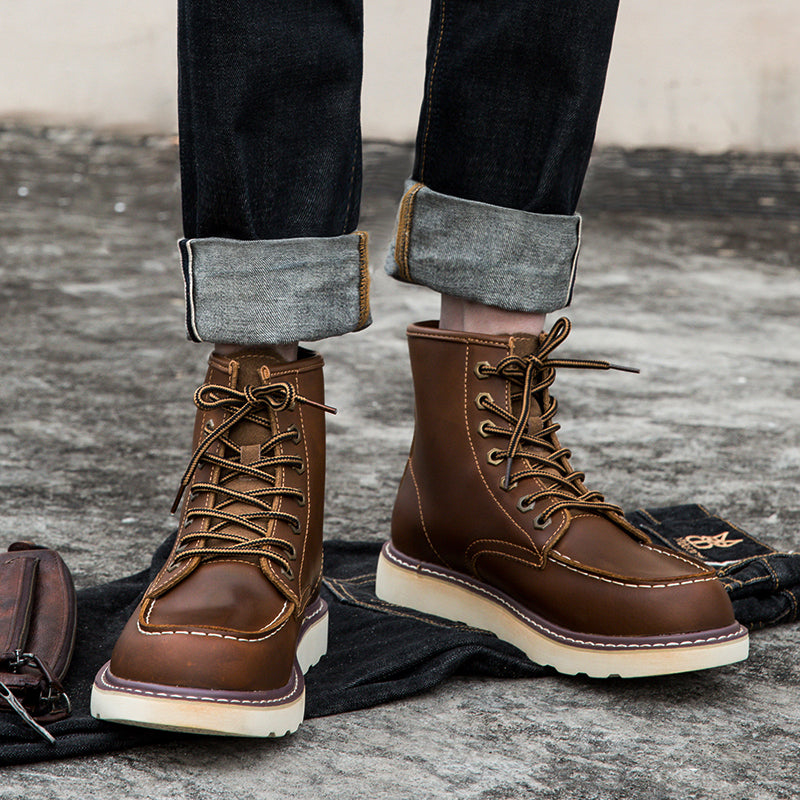 Men's Waterproof Casual Chukka Boots for Outdoor Adventures