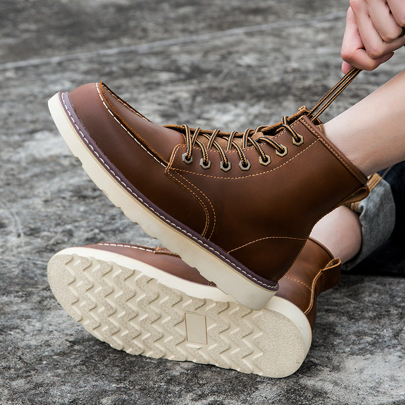 Men's Waterproof Casual Chukka Boots for Outdoor Adventures