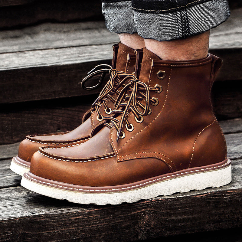 Men's Waterproof Casual Chukka Boots for Outdoor Adventures