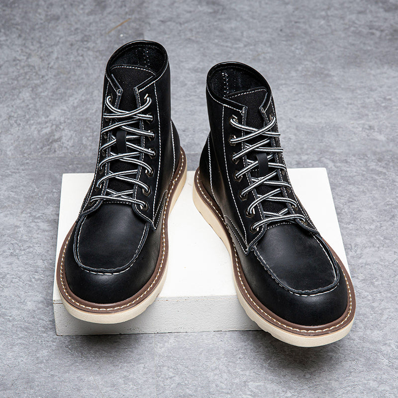 Men's Waterproof Casual Chukka Boots for Outdoor Adventures