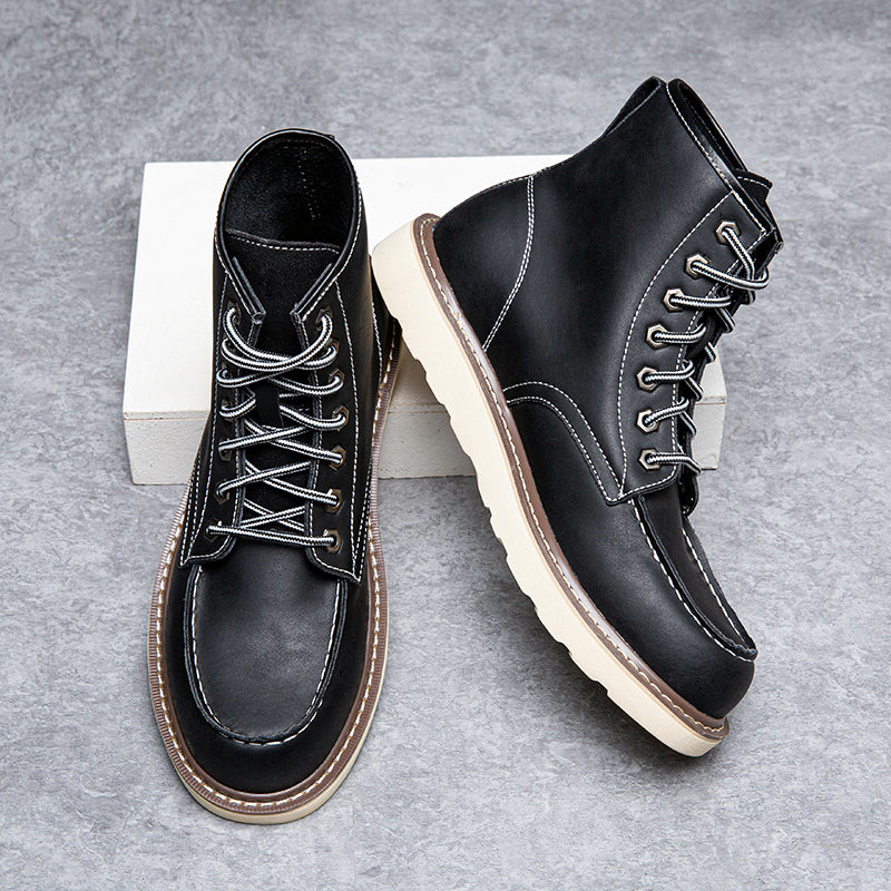 Men's Waterproof Casual Chukka Boots for Outdoor Adventures