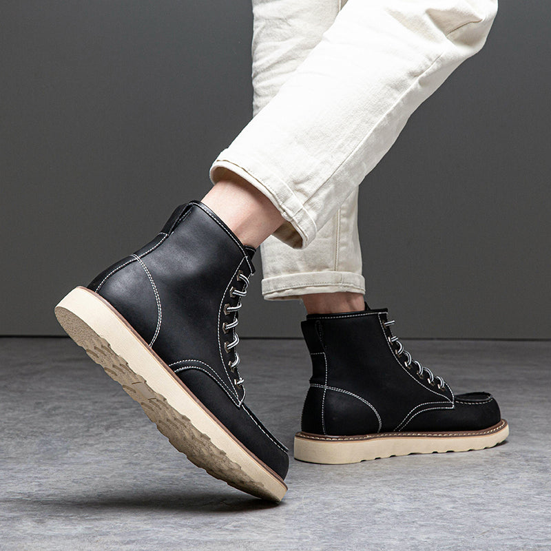 Men's Waterproof Casual Chukka Boots for Outdoor Adventures