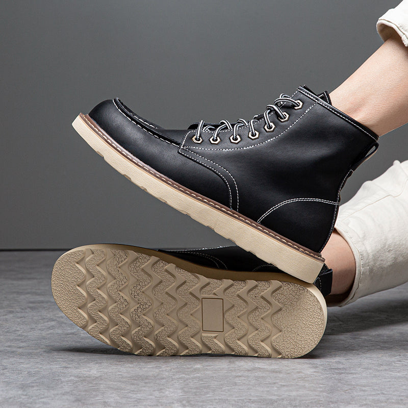 Men's Waterproof Casual Chukka Boots for Outdoor Adventures