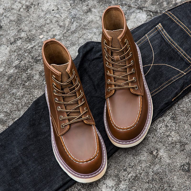 Men's Waterproof Casual Chukka Boots for Outdoor Adventures
