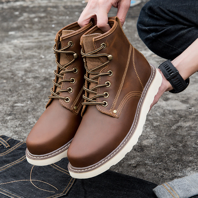 Men's Waterproof Casual Chukka Boots for Outdoor Adventures