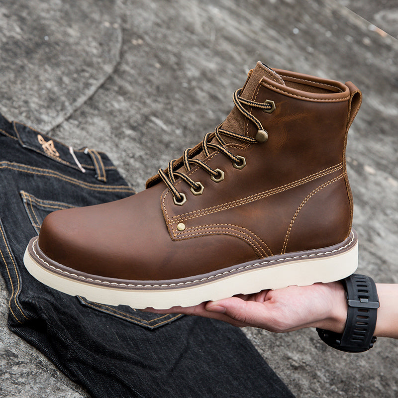 Men's Waterproof Casual Chukka Boots for Outdoor Adventures