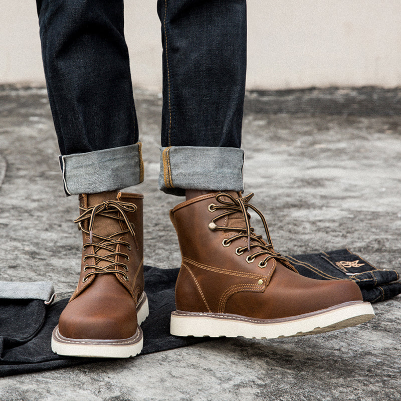 Men's Waterproof Casual Chukka Boots for Outdoor Adventures