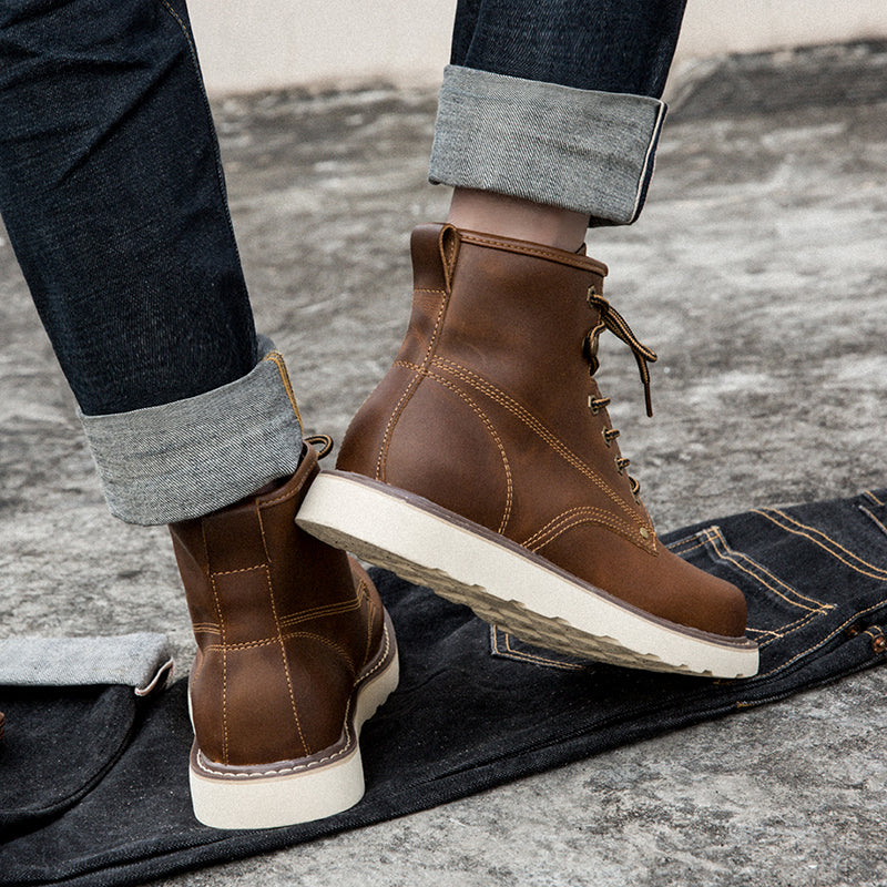 Men's Waterproof Casual Chukka Boots for Outdoor Adventures