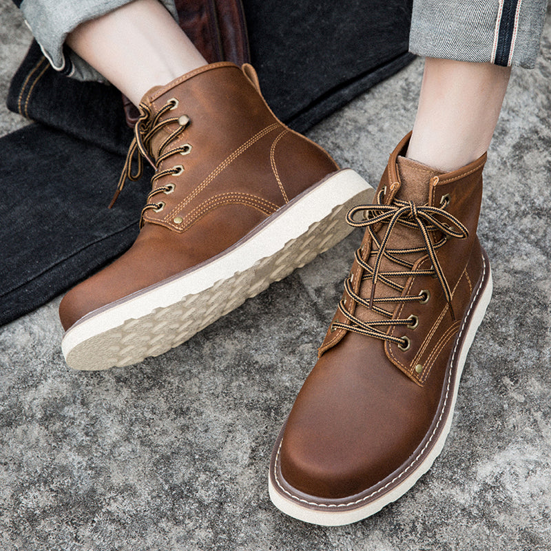Men's Waterproof Casual Chukka Boots for Outdoor Adventures