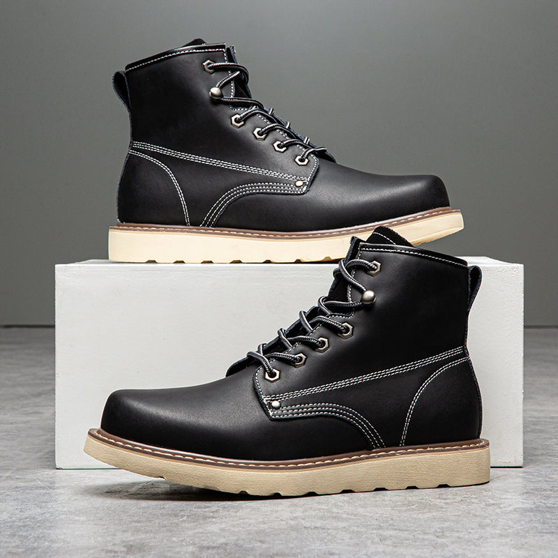 Men's Waterproof Casual Chukka Boots for Outdoor Adventures
