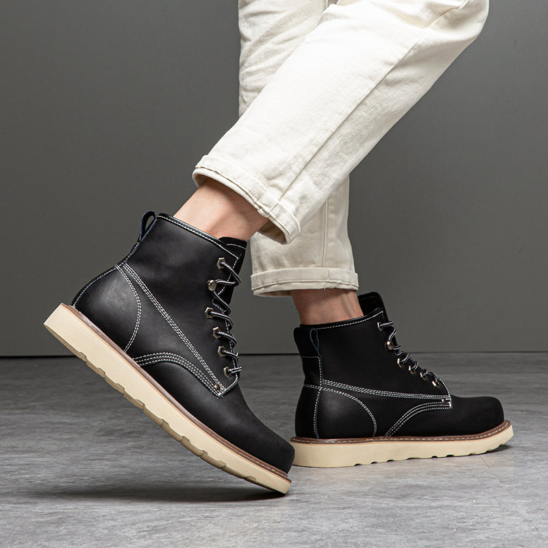 Men's Waterproof Casual Chukka Boots for Outdoor Adventures