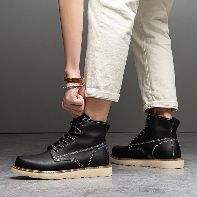 Men's Waterproof Casual Chukka Boots for Outdoor Adventures