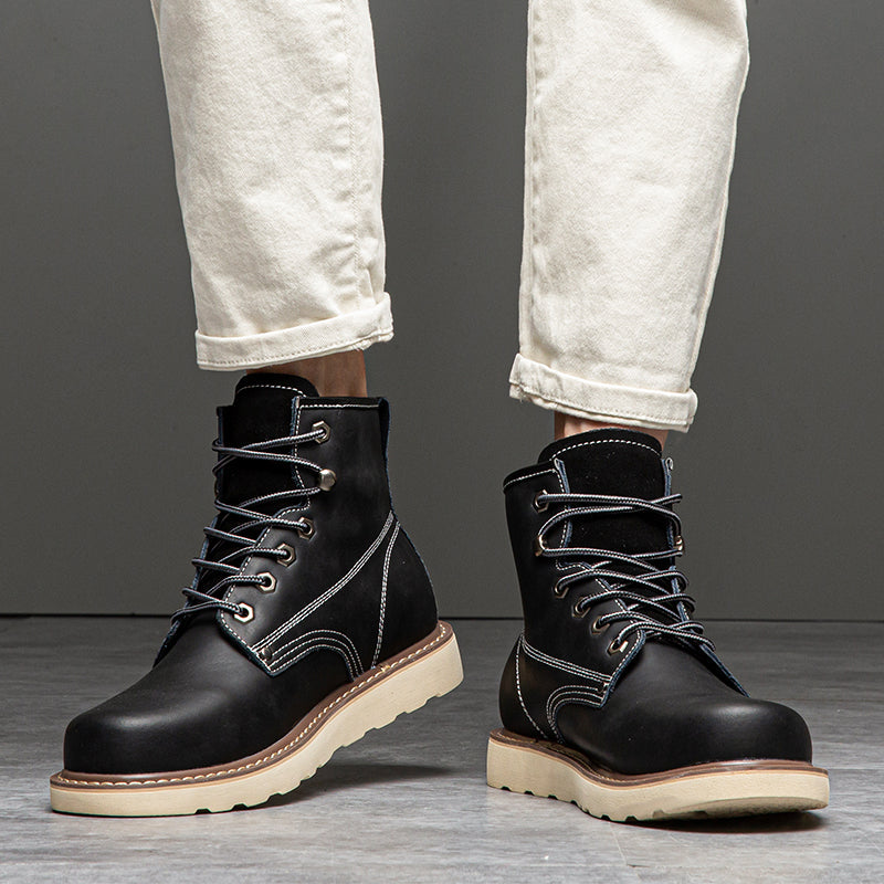 Men's Waterproof Casual Chukka Boots for Outdoor Adventures