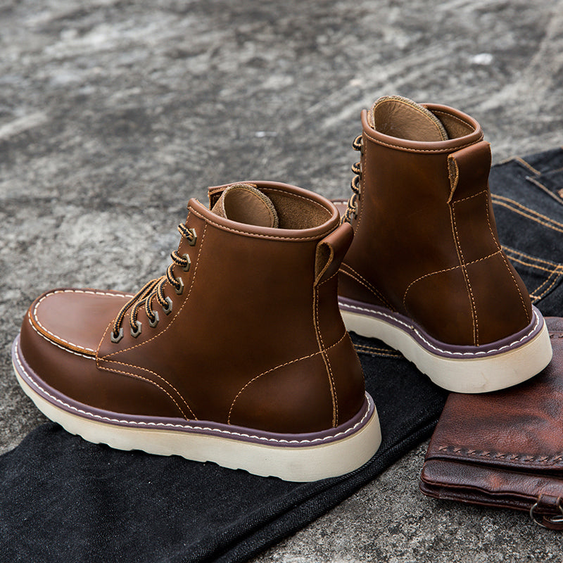 Men's Waterproof Casual Chukka Boots for Outdoor Adventures