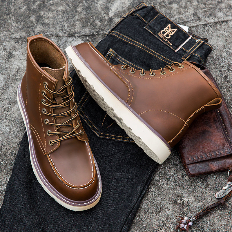 Men's Waterproof Casual Chukka Boots for Outdoor Adventures