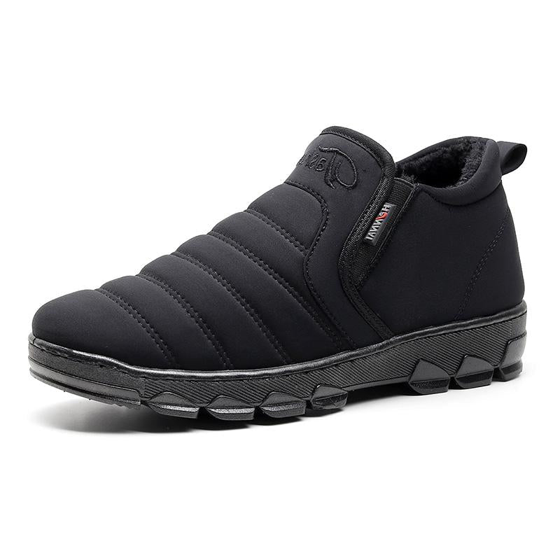 Men's Waterproof Velvet Insulated Winter Snow Boots