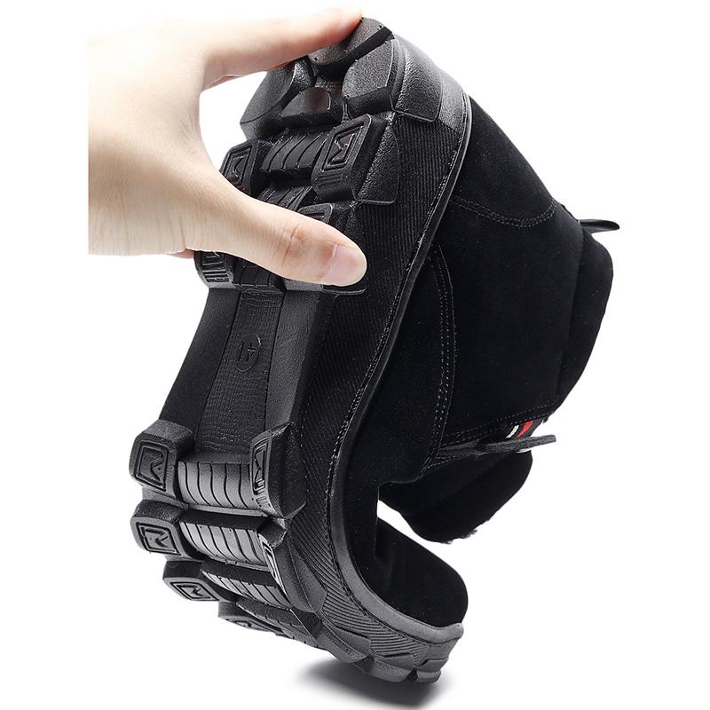 Men's Waterproof Velvet Insulated Winter Snow Boots